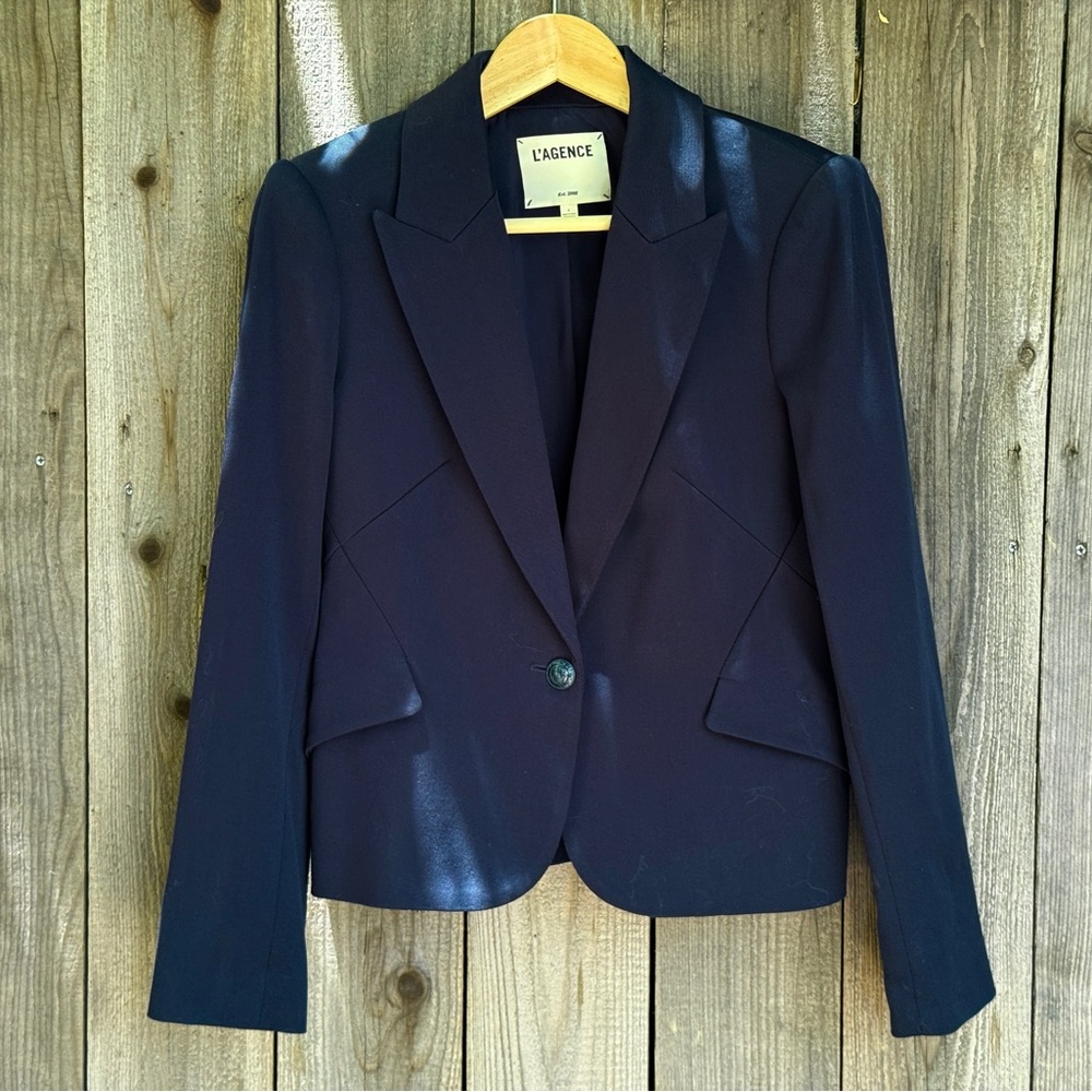 L'AGENCE Classic Blazer Midnight